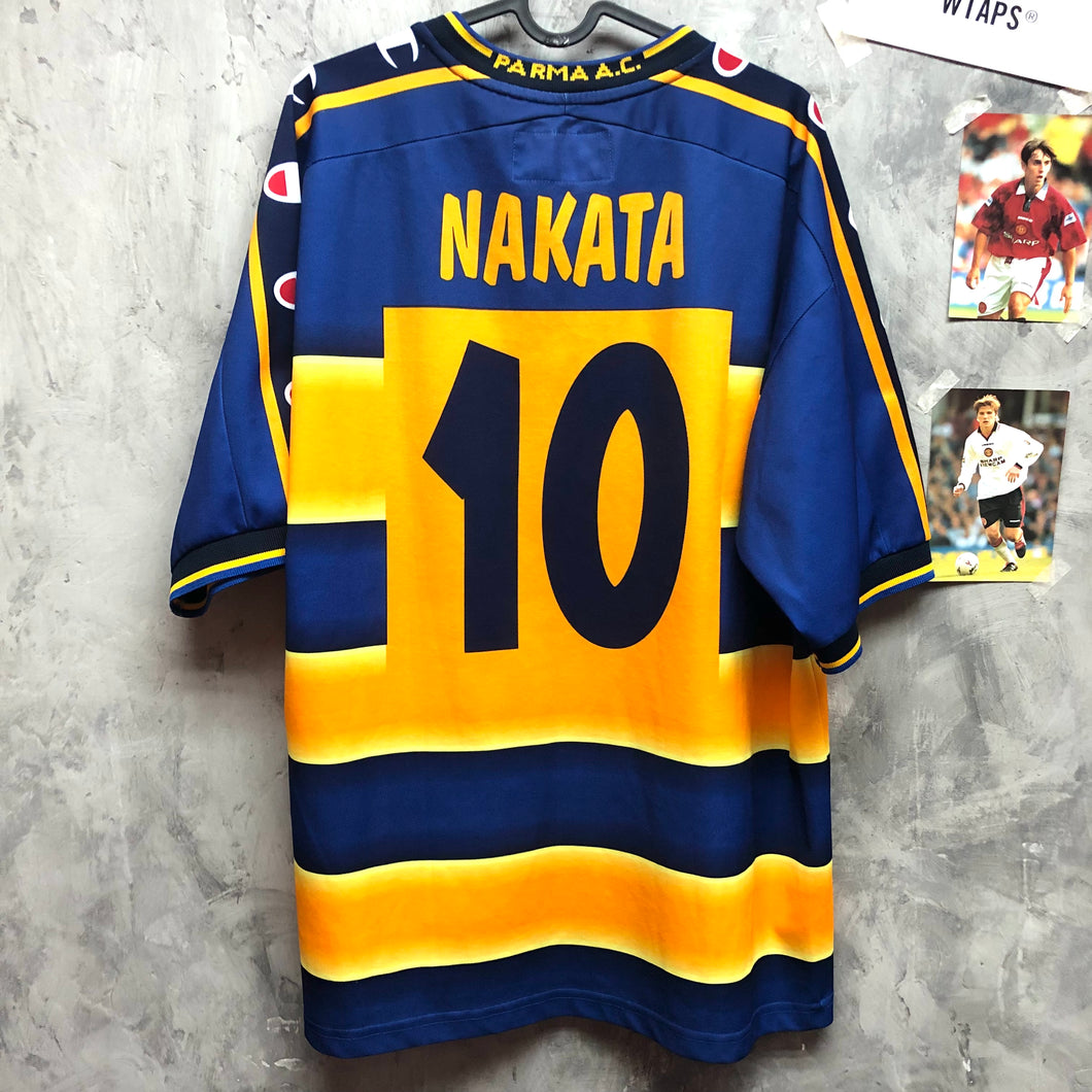 2002-03 帕爾馬｜主場｜#10 中田英壽｜90% New｜L｜2002-03 Parma Home #10 Nakata (L)