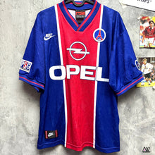 將圖片載入圖庫檢視器 1995-96 巴黎聖日耳門｜主場｜85% New｜M ｜1995-96 PSG Home (M)
