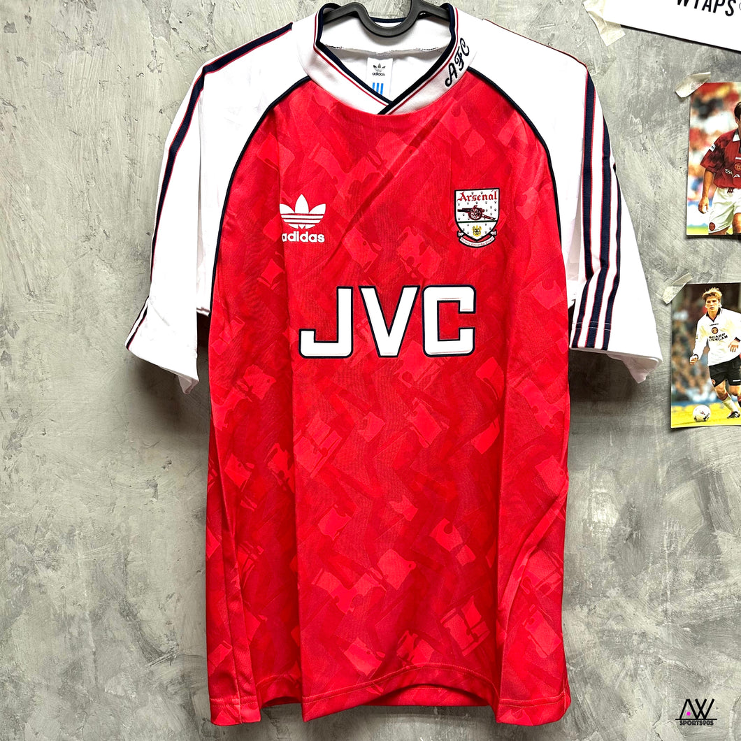 《原裝復刻》  1990-92 阿仙奴｜原裝復刻主場｜1990-92 Arsenal Official Retro Home