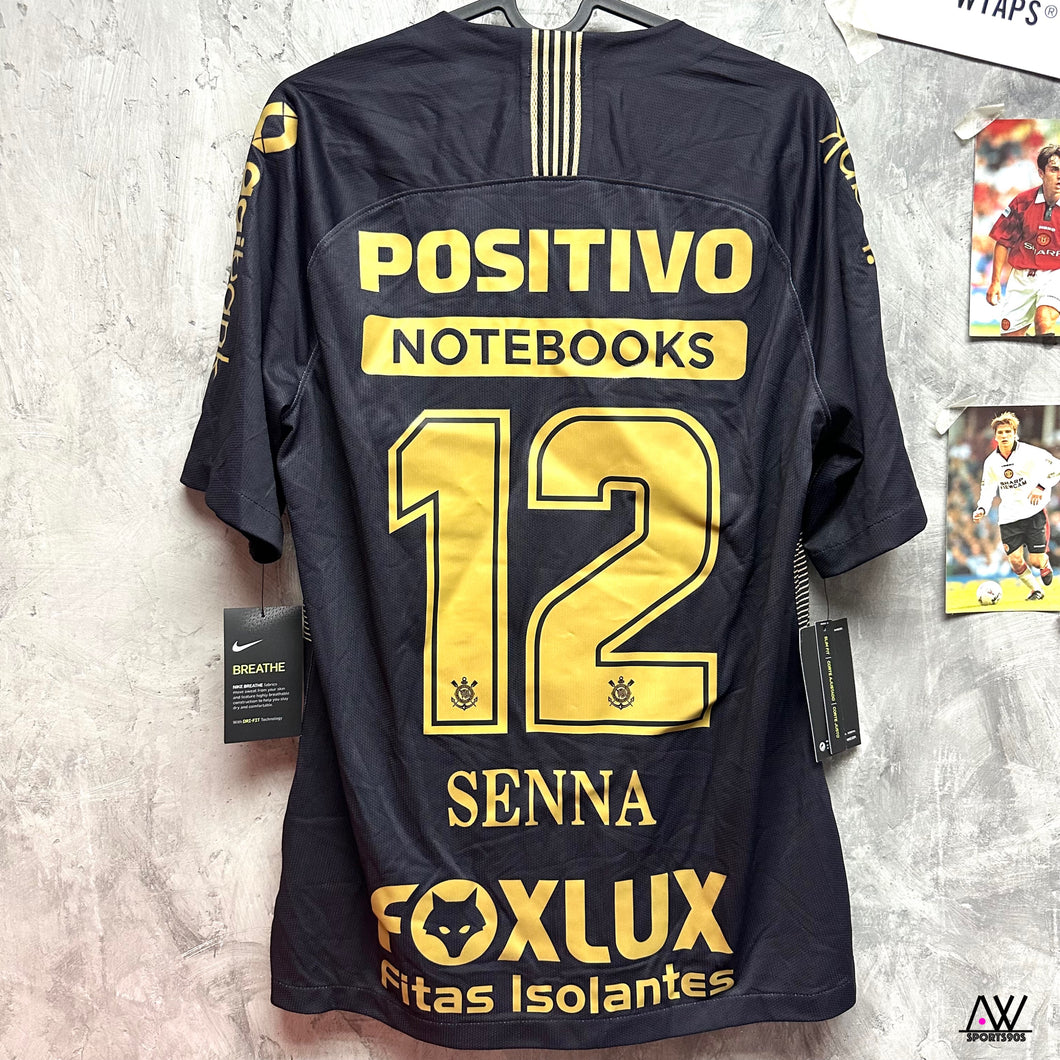 2018-19 哥連泰斯｜冼拿特別版｜#12 冼拿｜BNWT｜M｜2018-19 Corinthians Special Edition 'Ayrton Senna' Third #12 Senna (M)