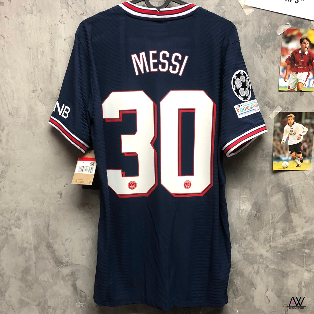 2021-22 巴黎聖日耳門｜主場｜球員版｜法甲Set或歐聯Set｜BNWT｜S｜2021-22 PSG Home Vapor Match (S) (Ligue Set / UCL Set)