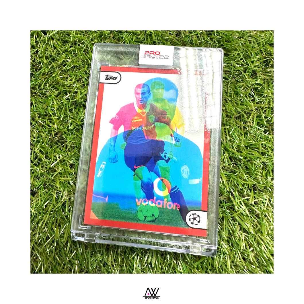 TOPPS PROJECT 22｜曼聯｜堅尼｜02/10（全球限量十張）｜TOPPS PROJECT22 MANCHESTER UNITED ROY KEANE BY ACHES - 02/10