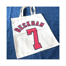 將圖片載入圖庫檢視器 【Football Culture Studio】- Legend’s Quote Beckham ‘ Tote Bag
