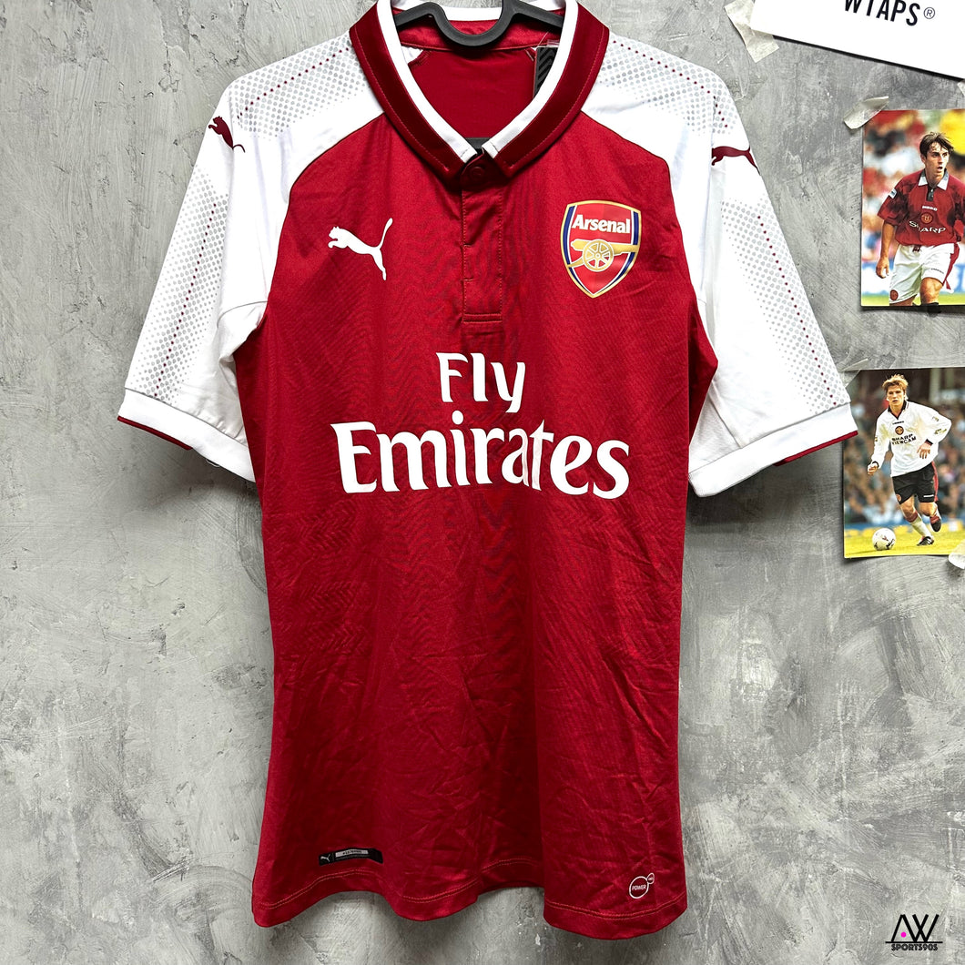 2017-18 阿仙奴｜主場｜球員版｜95% New｜M｜ 2017-18 Arsenal Home Player Version (M)