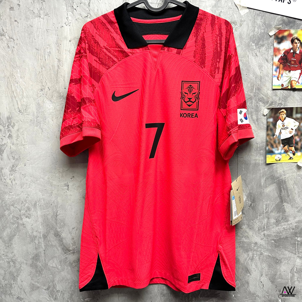 2022-23 南韓｜主場｜球員版｜#7 孫興慜｜BNWT｜M｜2022-23 South Korea Home Vapor Player Version #7 H M Son (M)