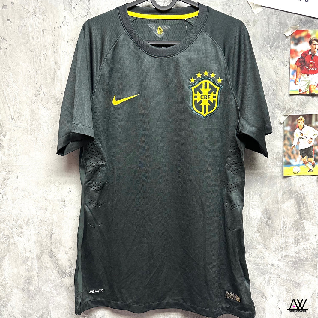 2014-15 巴西｜第二作客｜球員版｜BNWT｜M｜2014-15 Brazil Third Authentic (M)