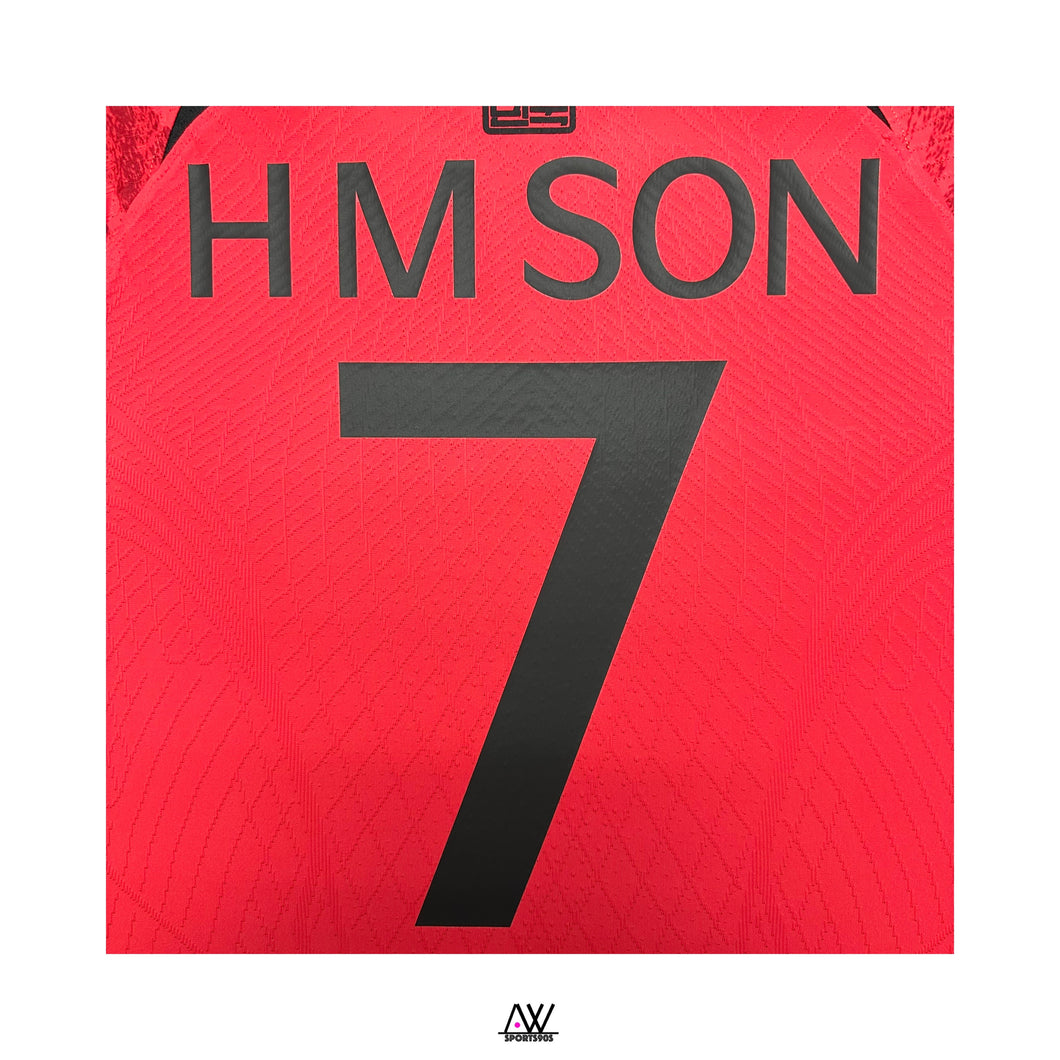 《Official Printing & Patches》 2022-23 南韓｜主場印字｜22/23 South Korea Home Official Nameset