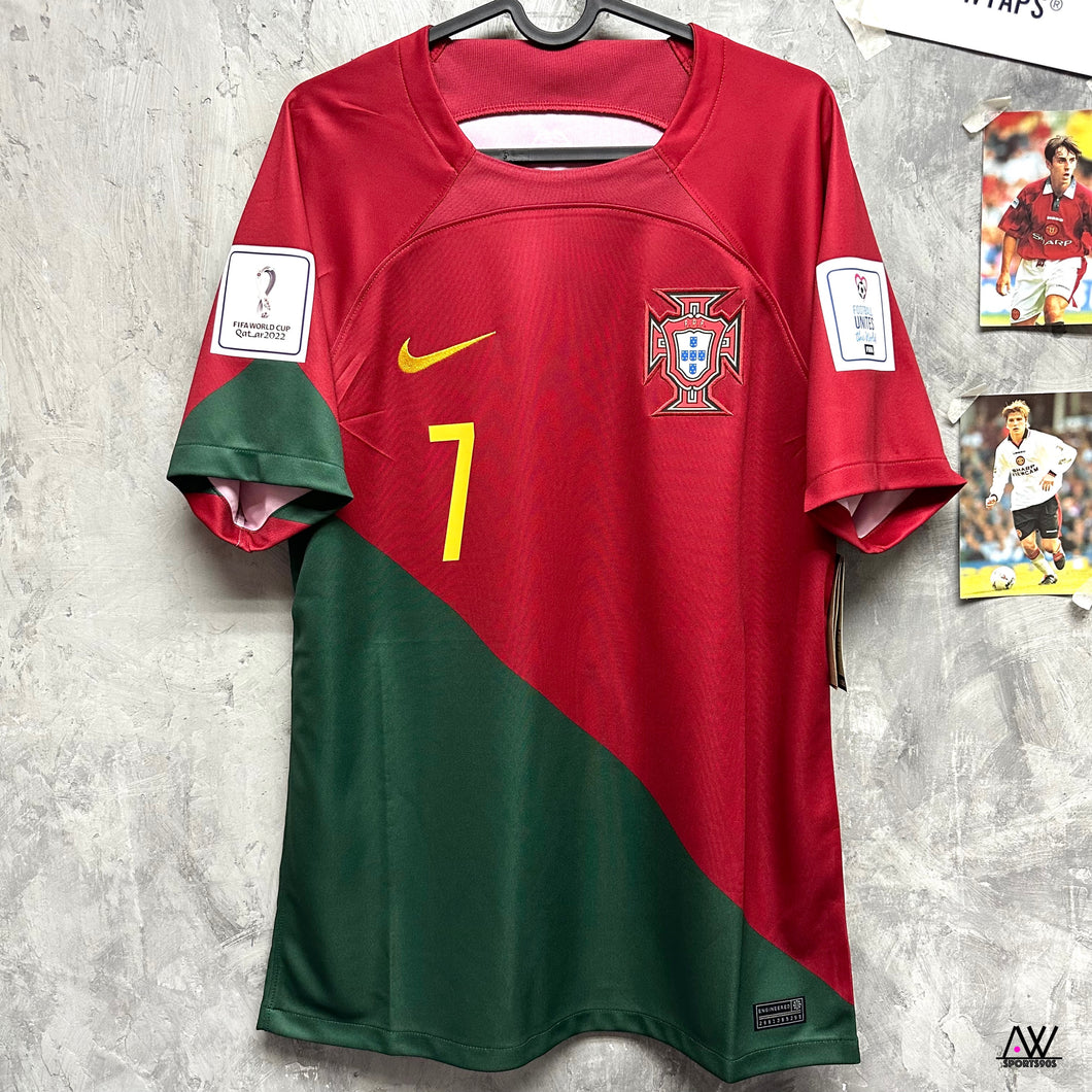 2022-23 葡萄牙 ｜主場｜連原裝印字｜2022-23 Portugal Home with Official Nameset (Fans)