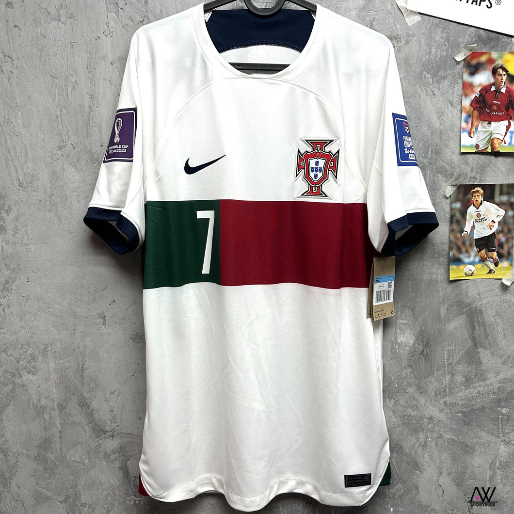 2022-23 葡萄牙｜作客｜連原裝印字｜2022-23 Portugal Away with Official Nameset (Fans)