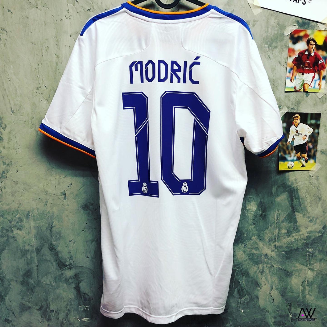 2021-22 皇家馬德里｜主場｜21/22歐聯决賽｜#10 摩迪｜BNWT｜2021-22 Real Madrid Home #10 Modric 21/22 UCL Final Full Set