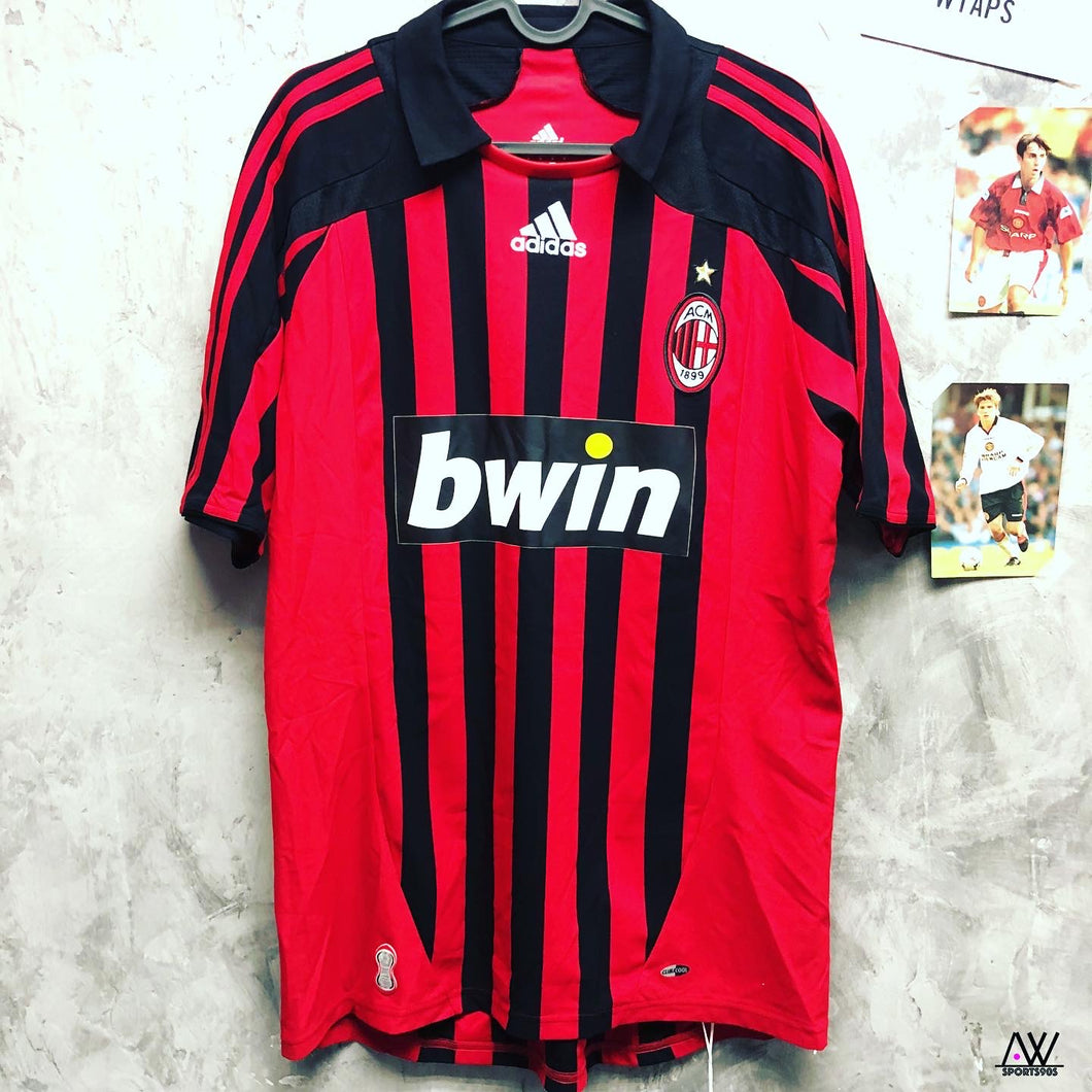 2007-08 AC米蘭｜主場｜BNWT｜M｜2007-08 AC Milan Home (M)